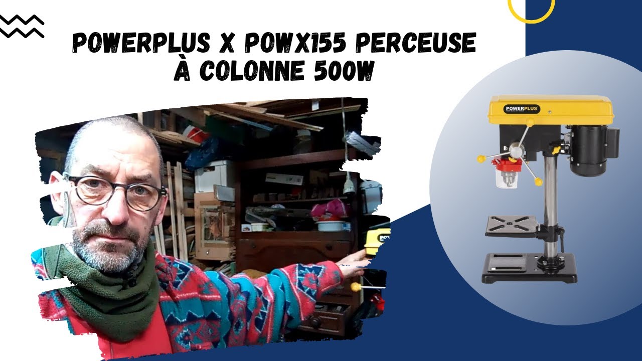 Perceuse &agrave; colonne  X POWX155  500W - Cadeaux anniversaire octobre