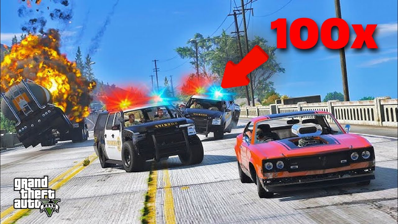 LEGHOSSZABB Autó Üldözés! | GTA Vicces Pillanatok #30