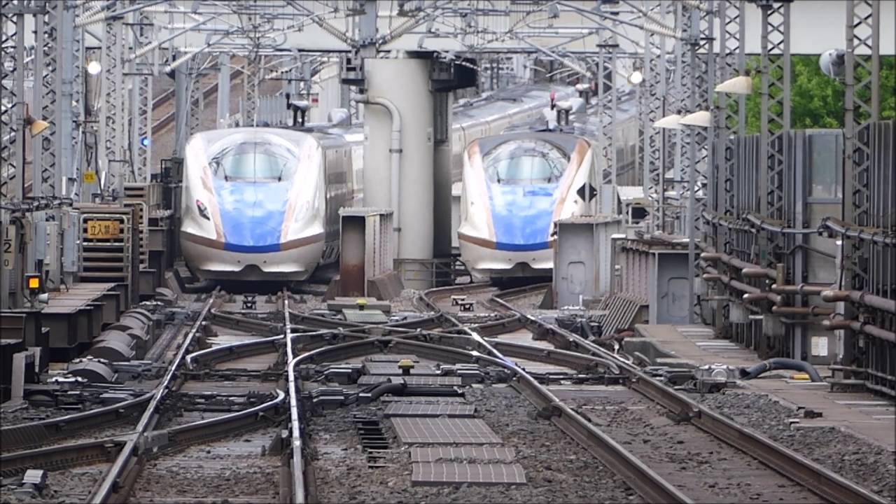 北海道・東北・山形・秋田・上越・北陸新幹線　東京駅発着 29.Apr.2016 09:53-10:20