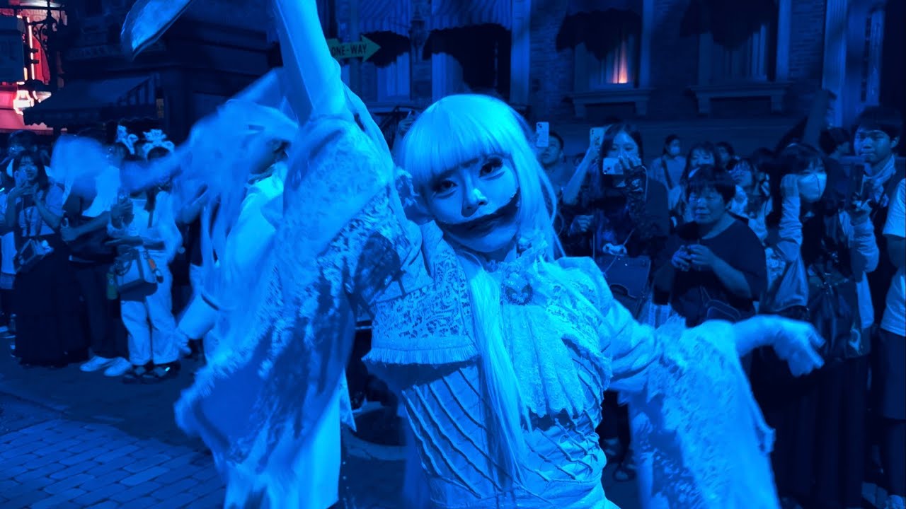 【USJホラー・ナイト2024】ゾンビ・デ・ダンスAdo「唱」Decadent Nightmares （デカダント・ナイトメアーズ）2024/10（4K HDR 60fps）