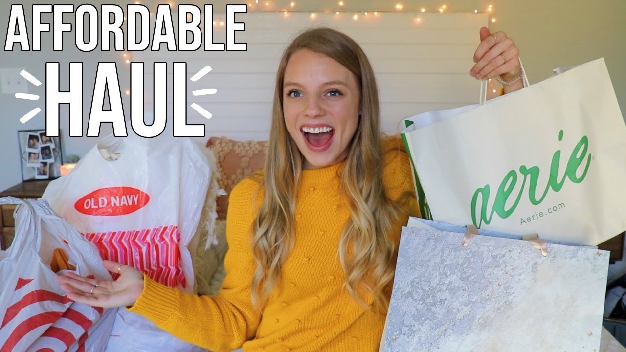 AFFORDABLE HAUL!! Aerie, Target, Old Navy, Altard State