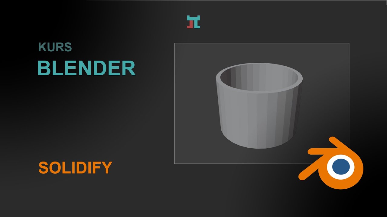 Blender - Modyfikator solidify