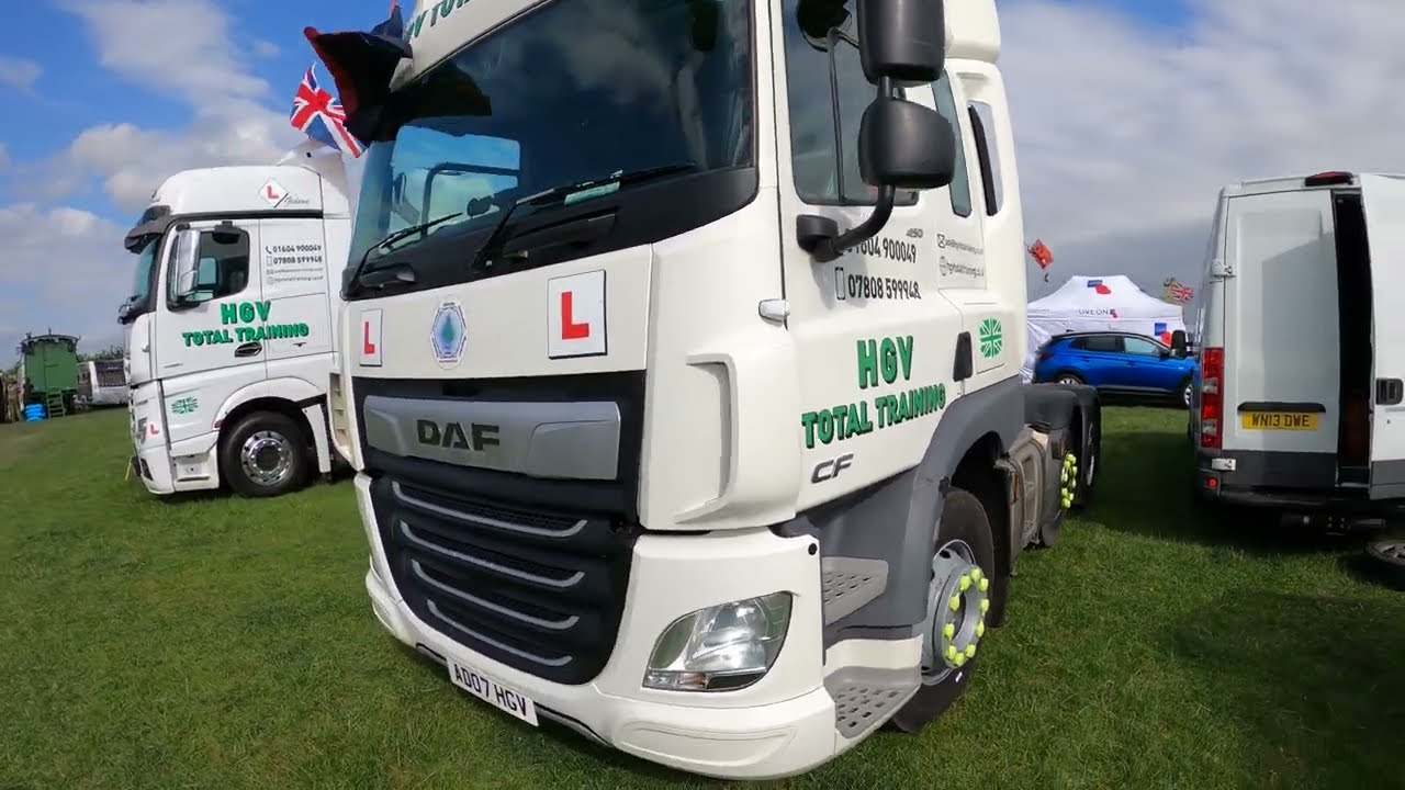 2017 DAF CF 450 10.8 Litre 6-Cyl Diesel 3 Axle Artic Truck East Midlands Steam Rally 2025