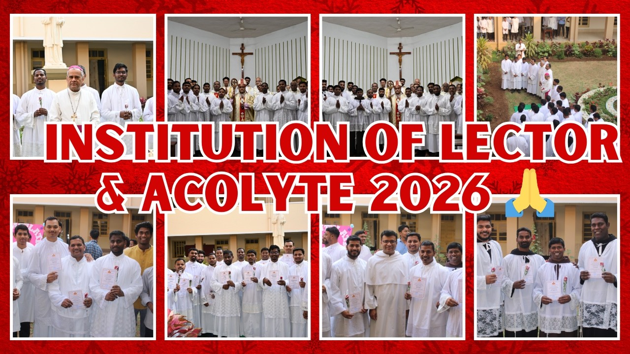 Called to Proclaim, Chosen to Serve | Institution of Lector & Acolyte 2026 🙏