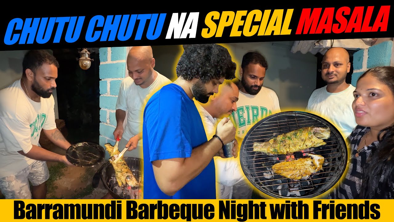 Namma Sidhu na Special Chutu Chutu Masala | Barramundi fish Barbeque