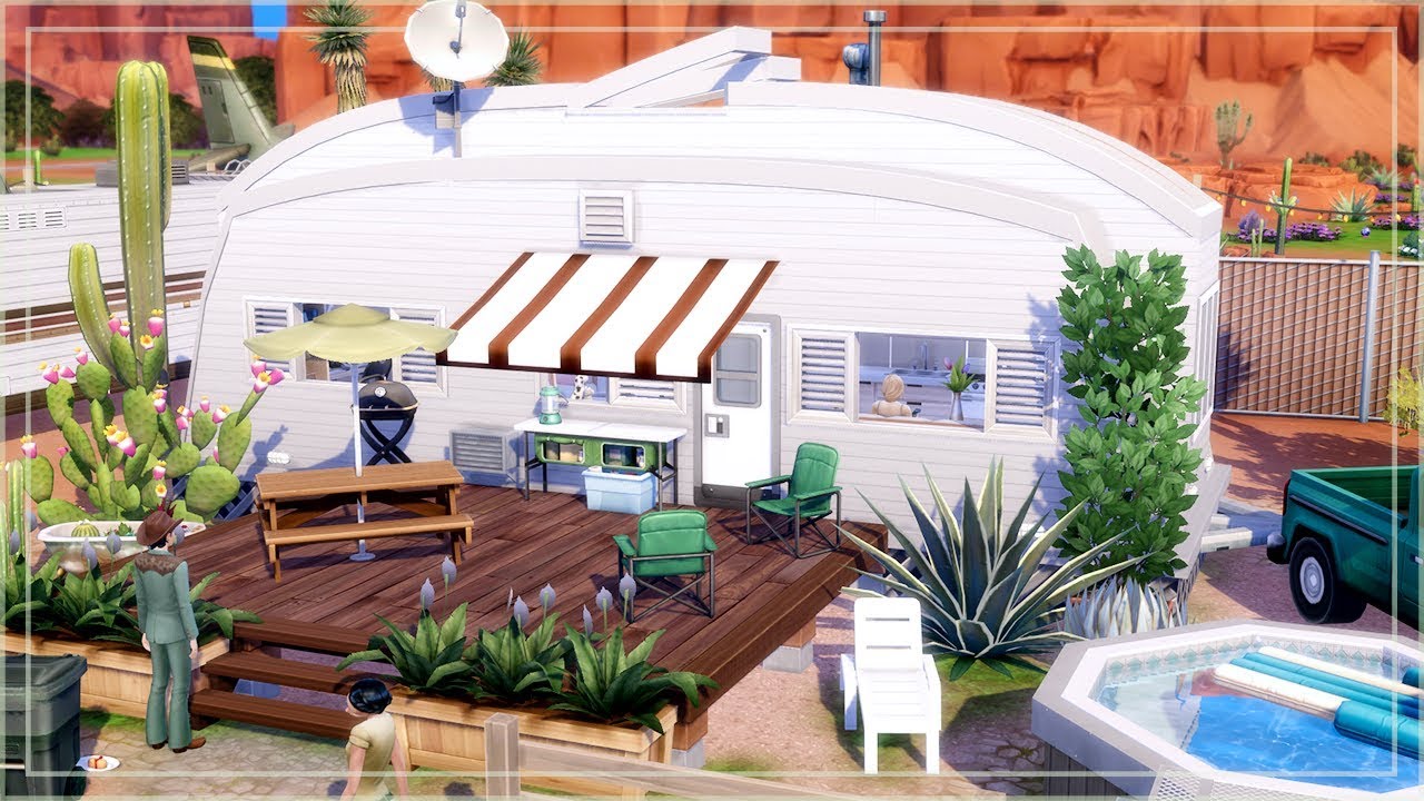 SIMS 4 | CARAVANA EN STRANGERVILLE | Speed build