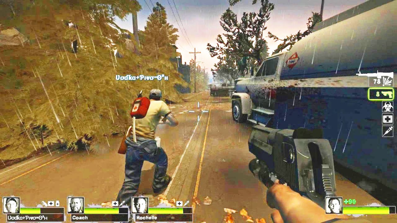 Left 4 Dead 2 - The Cure Custom Campaign Multiplayer Gameplay Walkthrough