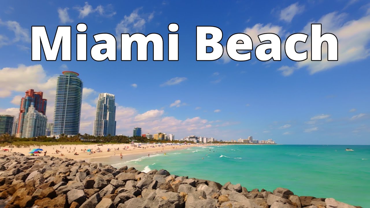 Miami Beach, Florida Walking Tour | Explore South Beach in 4K (60fps)