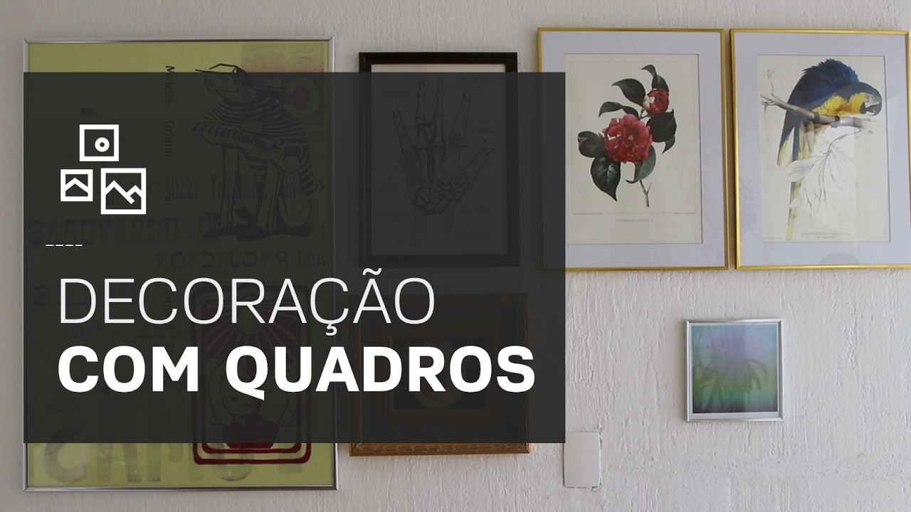 Dicas para decorar paredes com quadros