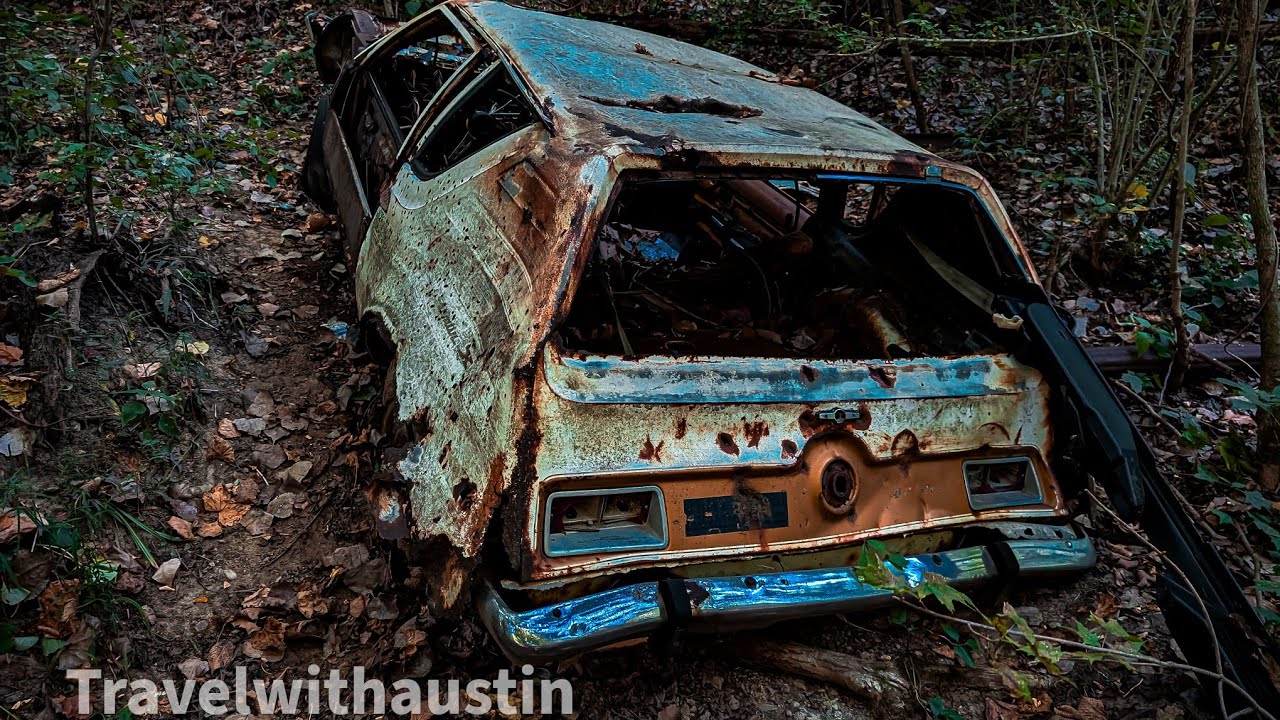 AMC Gremlin Rotting in Ohio Woods