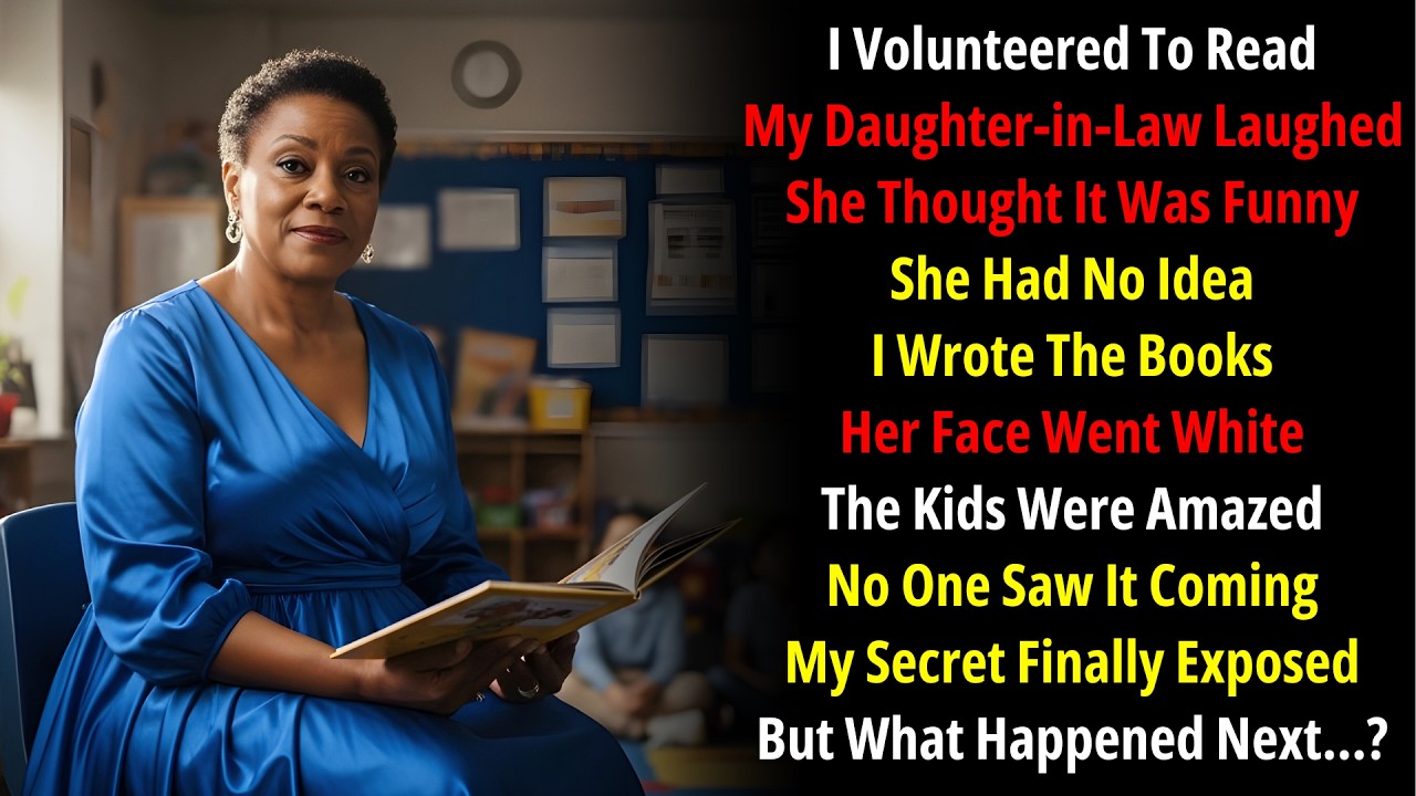 I Volunteered to Read at School — My Daughter-in-Law Laughed — She Didn’t Know I Wrote the Books…!