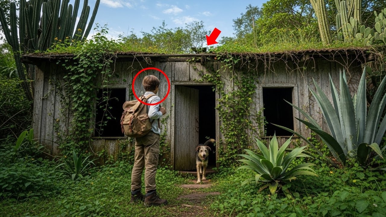 niño de montaña regresó a la cabaña de su familia tras la muerte de su madre, y entonces su perro…