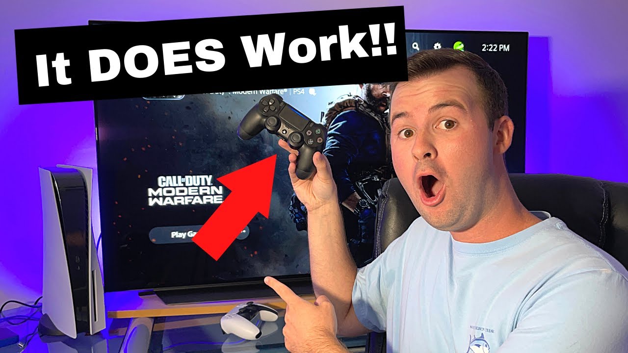 Вы МОЖЕТЕ использовать контроллер PS4 DualShock 4 на PS5! Вот как это сделать