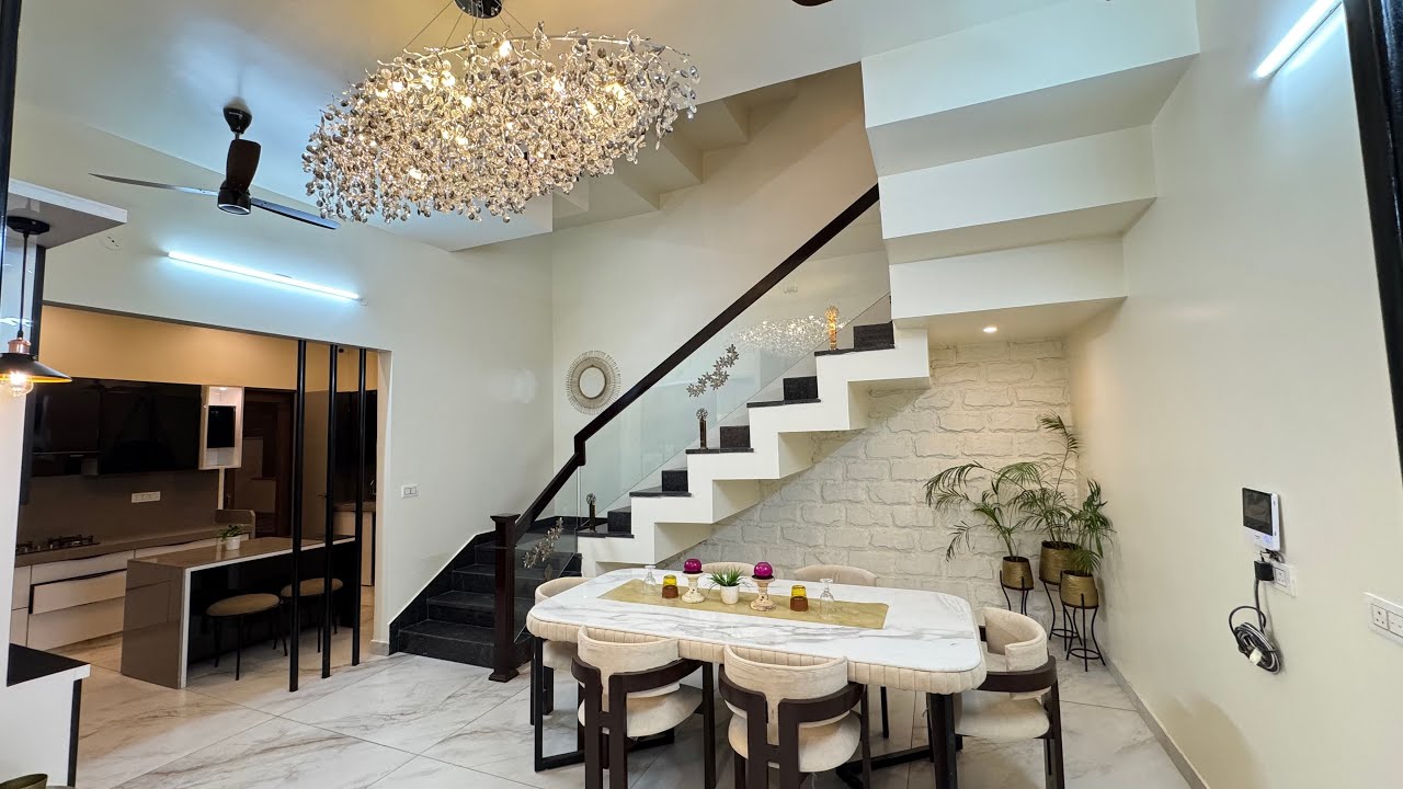 31x60 House Design with beautiful interior work | 5bhk Villa in Jaipur