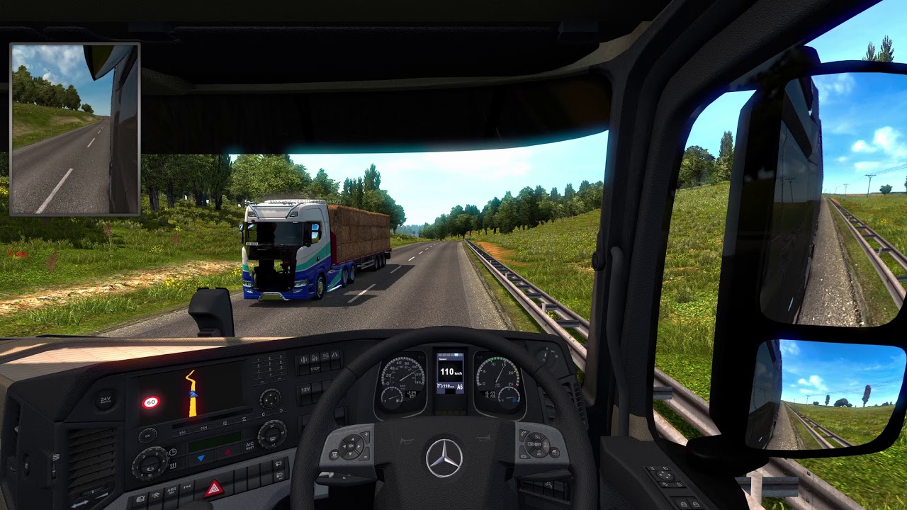 ETS2 Multiplayer 1.39 - Duisburg -- Calais Timelapse during off-peak