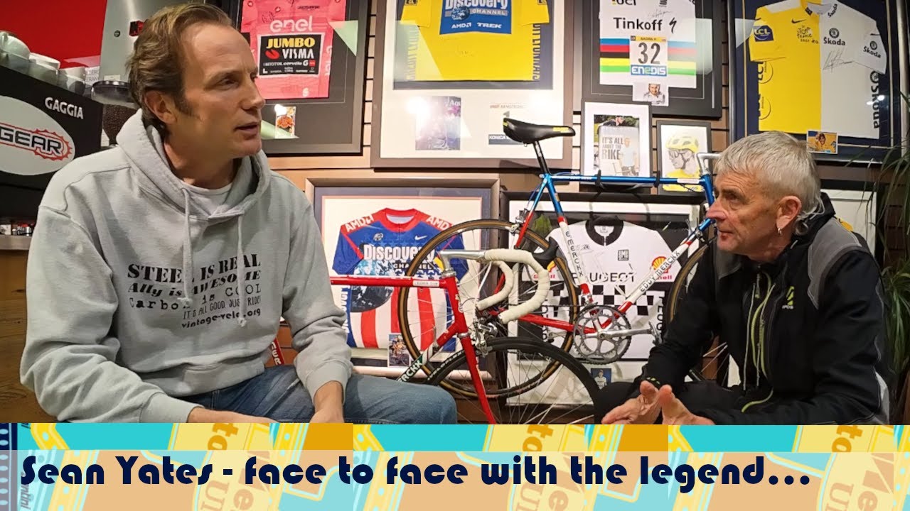 Sean Yates - face to face with a legend of cycling...