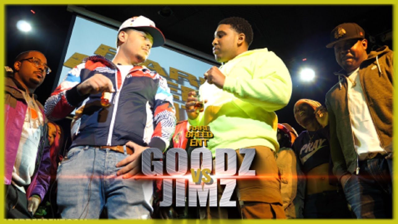 GOODZ VS JIMZ RAP BATTLE - RBE