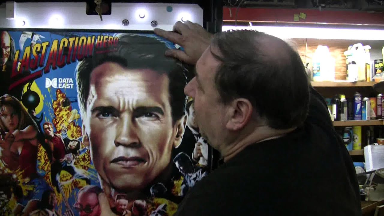 #392 Data East THE LAST ACTION HERO with Arnold!  A real Cherry!  TNT Amusements
