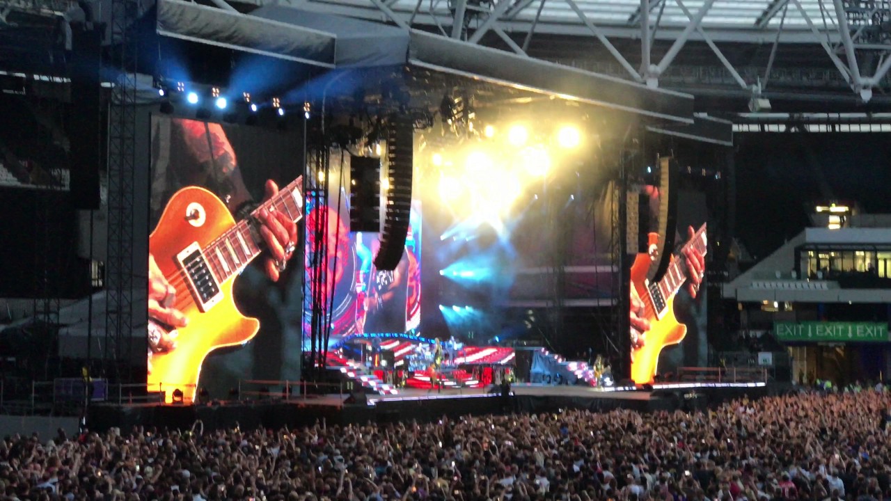 Guns 'N Roses - Sweet Child of Mine - Live in London 16th June 2017 4K UHD Full Version