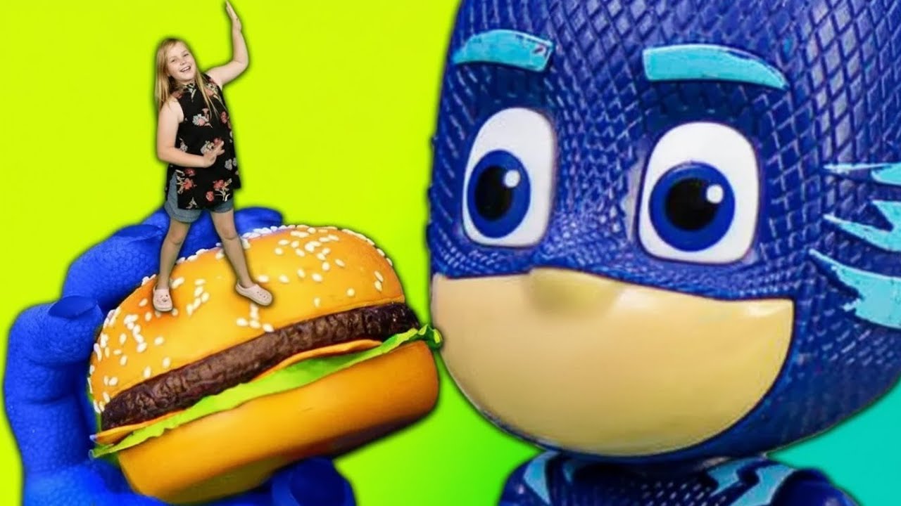 Tiny Assistant Shrinks so she can Slime PJ Masks