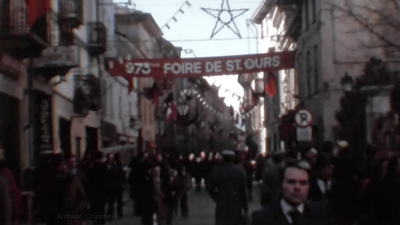 DONNAS Fiera del legno - AOSTA Fiera Sant'Orso - Gennaio 1973