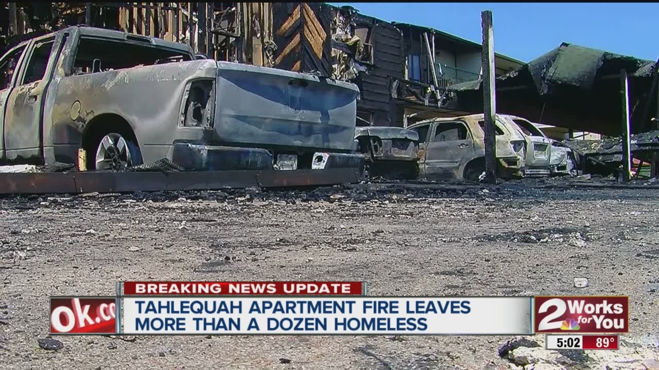 Tahlequah Apartment Fire Leaves Dozens Homeless