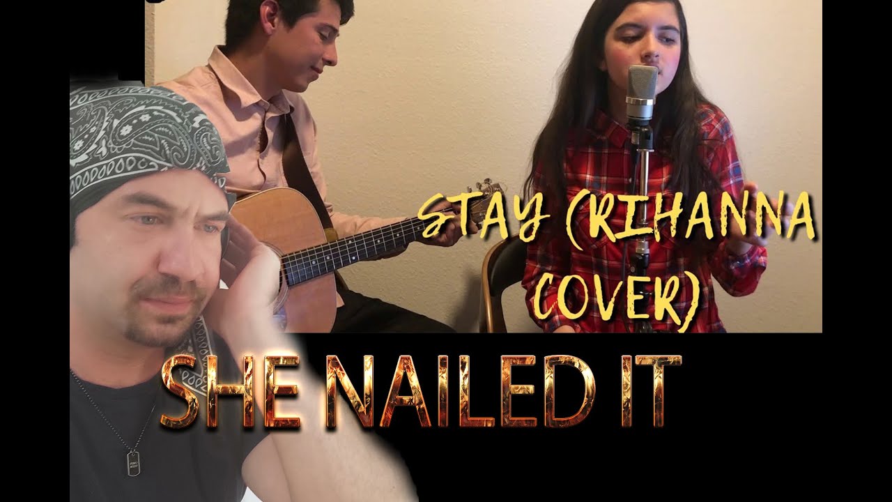 ANGELINA JORDAN  STAY (RIHANNA COVER) (REACTION)