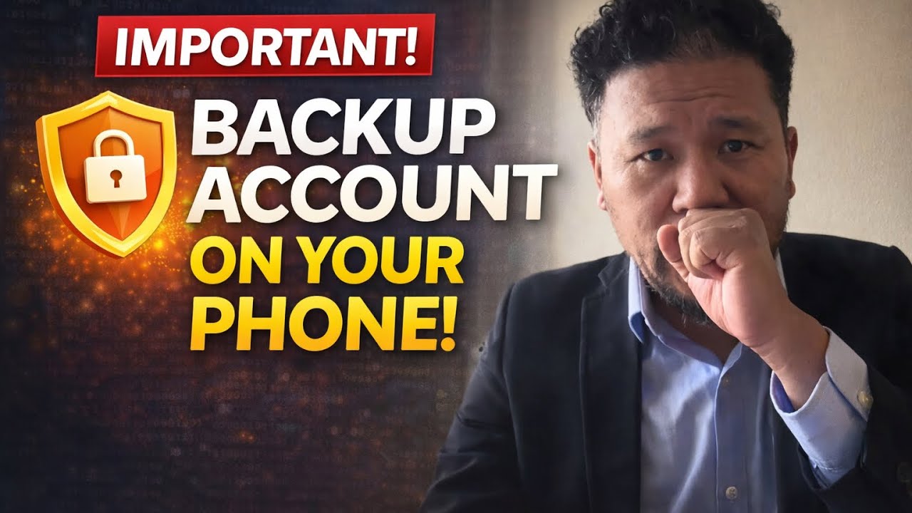Why You Should Have a Backup Account on Your Phone 