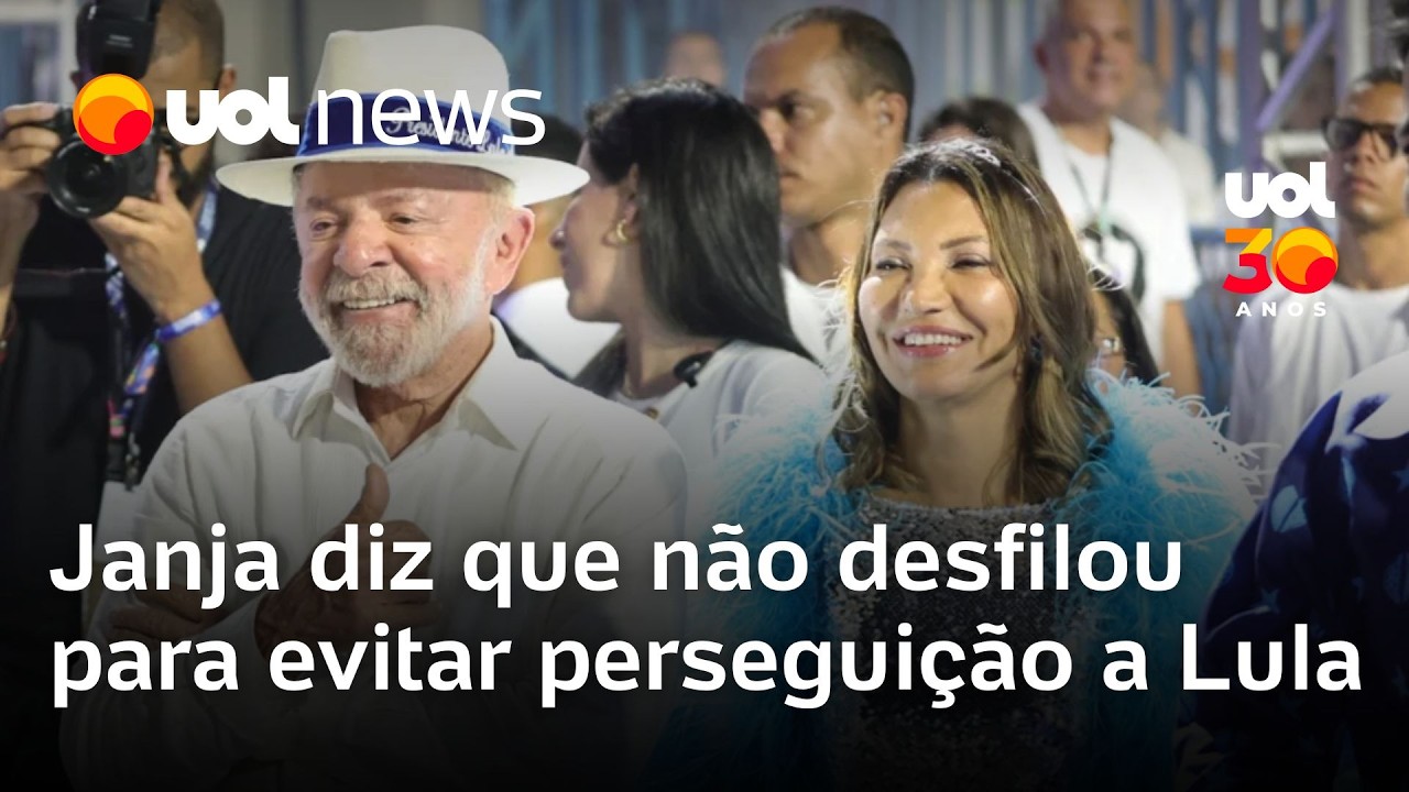 Janja diz que não desfilou no Carnaval para evitar perseguição a quem 'mais ama na vida' I  Bergamo