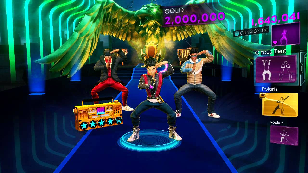 Dance Central 3 DLC - Lights (Hard) - Ellie Goulding - Gold Stars