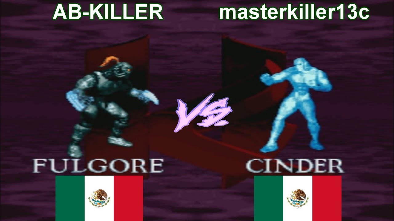 Killer Instinct (SUPER NES) - AB-KILLER vs masterkiller13c