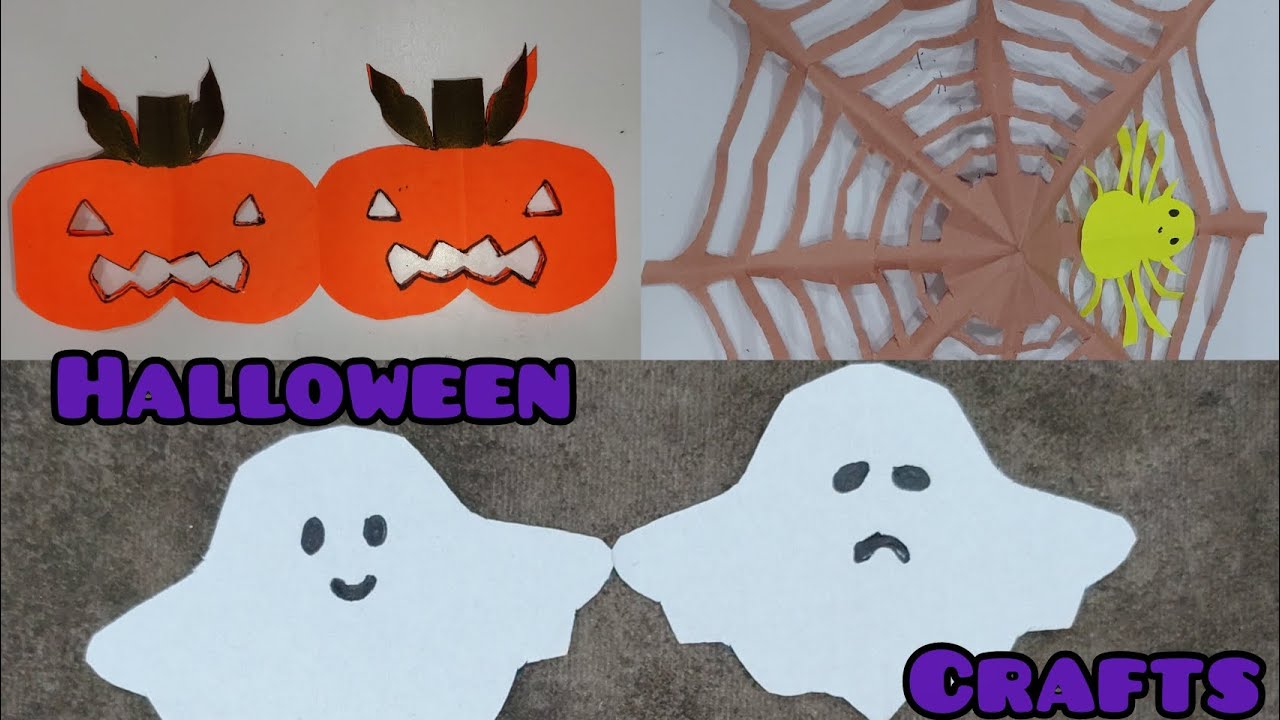 Halloween crafts pumpkin 🎃