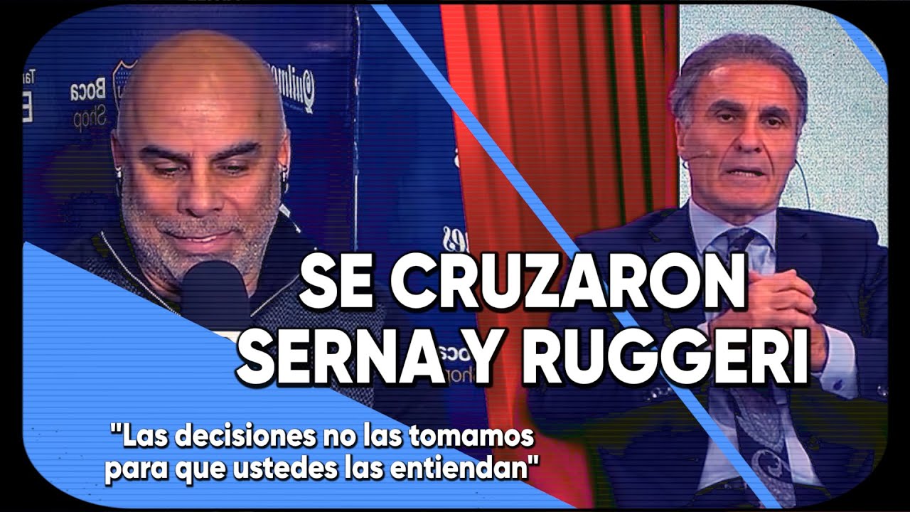 SE CRUZARON SERNA Y RUGGERI: 