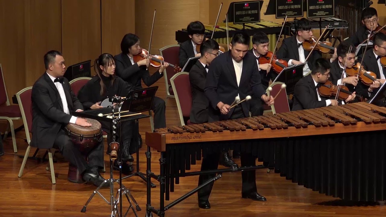 Emmanuel Sejoume   Gotan Concerto for 2 Marimbas & String, Mvt  III