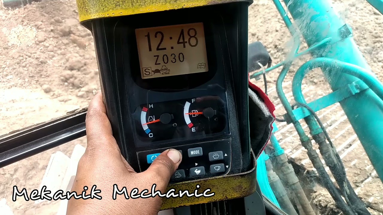 CARA MENGATASI ERROR Z033 EXCAVATOR KOBELCO