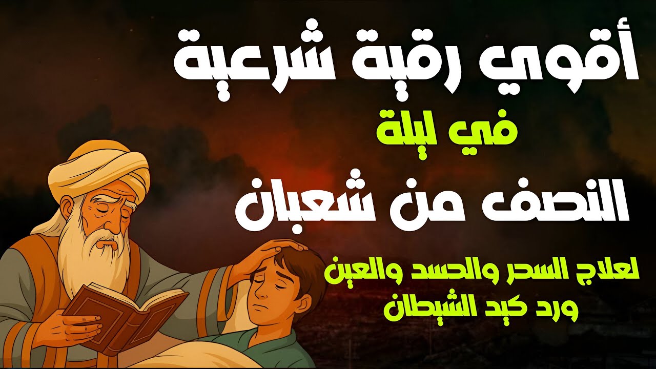 أقوي رقية شرعية في إستهلال ليلة النصف من شهر شعبان لمنع تجديد السحر والعين والحسد وتحصين الأولاد