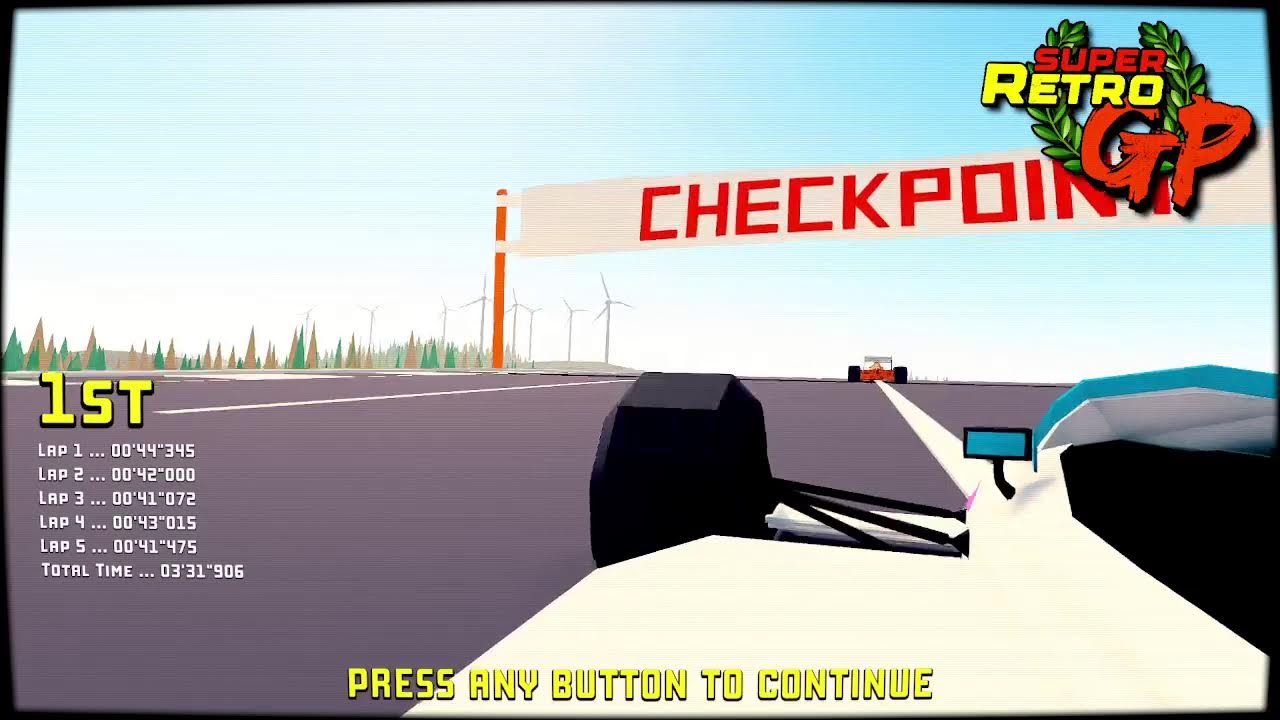 Super Retro GP - Testing