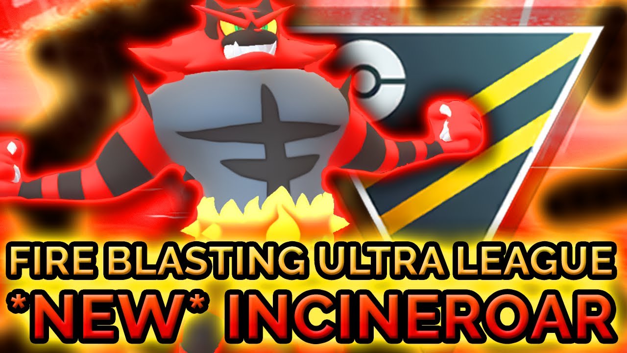 *NEW* INCINEROAR FIRE BLASTS THROUGH THE ULTRA LEAGUE META | GO BATTLE LEAGUE