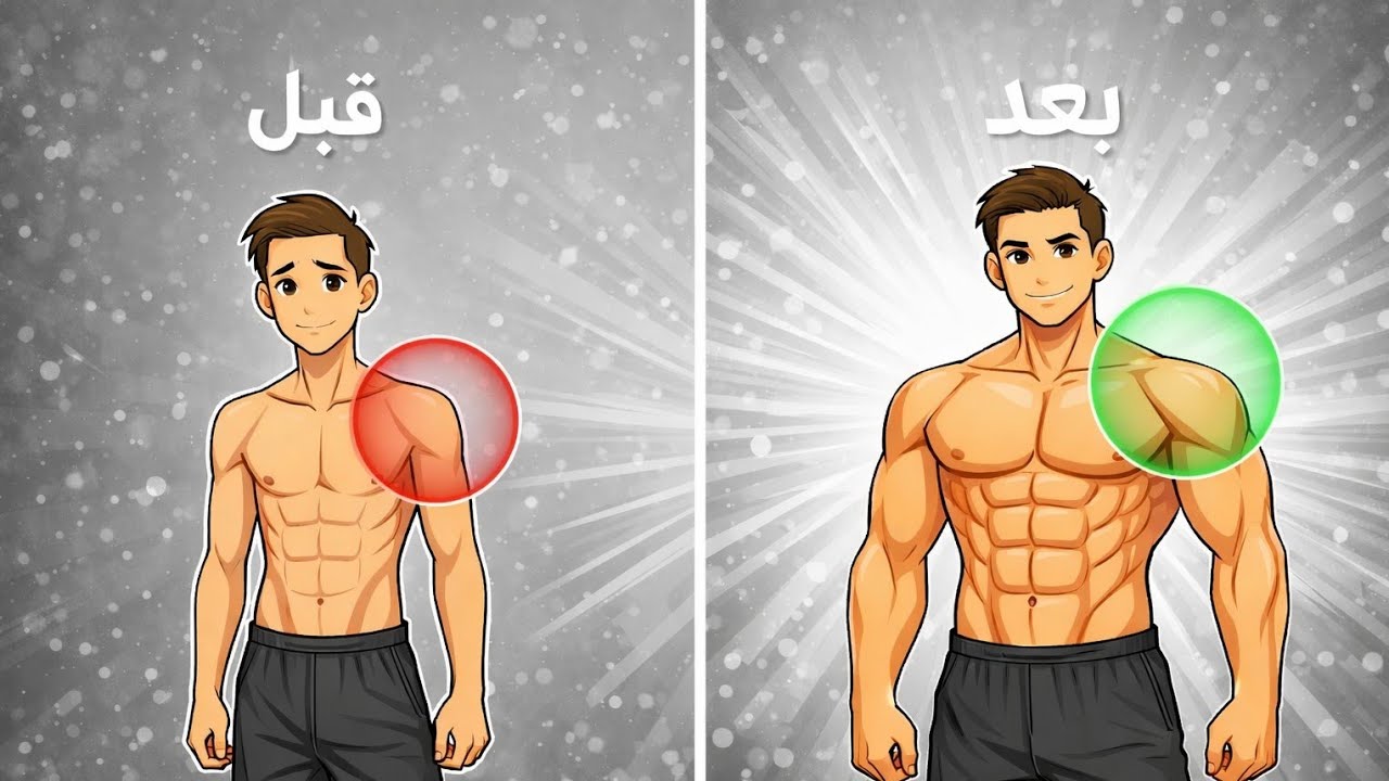 5 تمرين الكتف  تحتاجه لزيادة الحجم!؟
