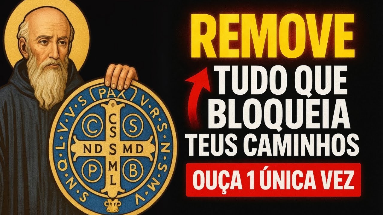 ORAÇÃO DE SÃO BENTO CONTRA FORÇAS NEGATIVAS