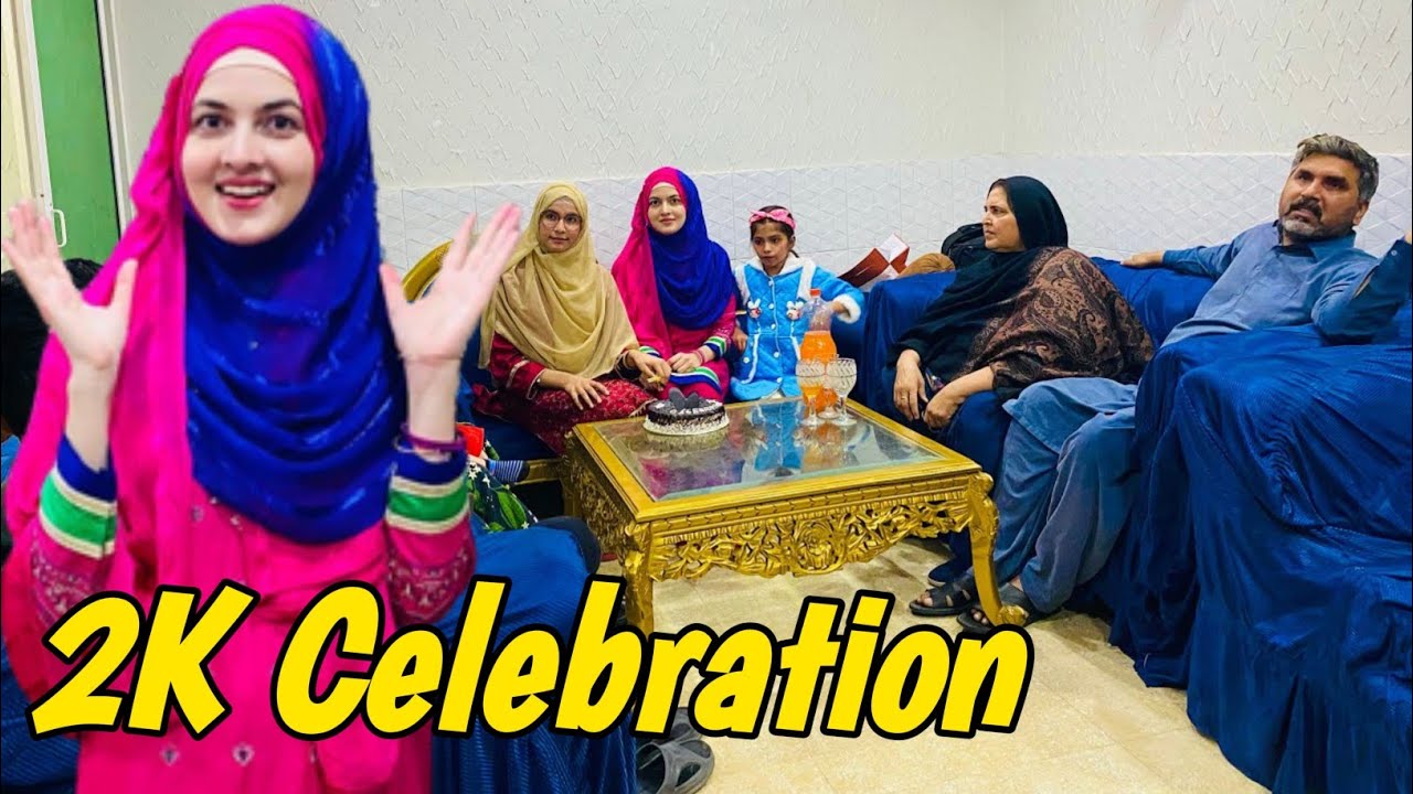 2K Celebration 🎉 || Lahori Punjabi Family