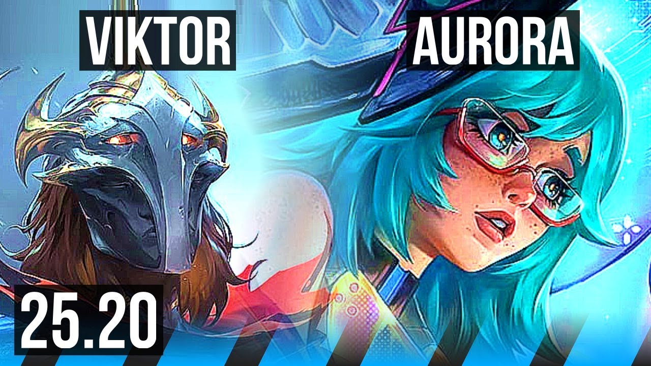 VIKTOR vs AURORA (MID) | 10/1/11, Rank 6 Viktor, Godlike | EUW Challenger | 25.20