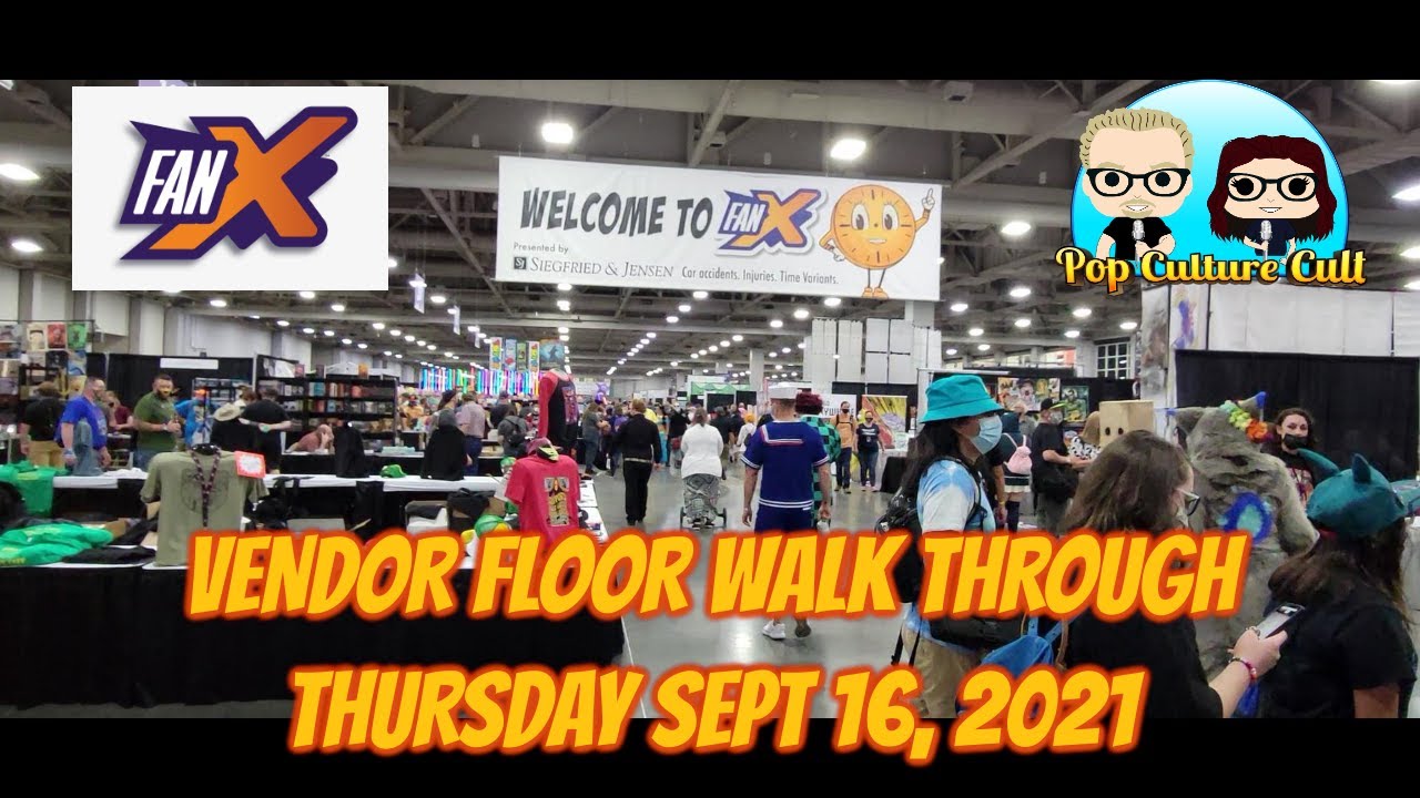 THURSDAY FANX SALT LAKE VENDOR FLOOR WALKTHROUGH