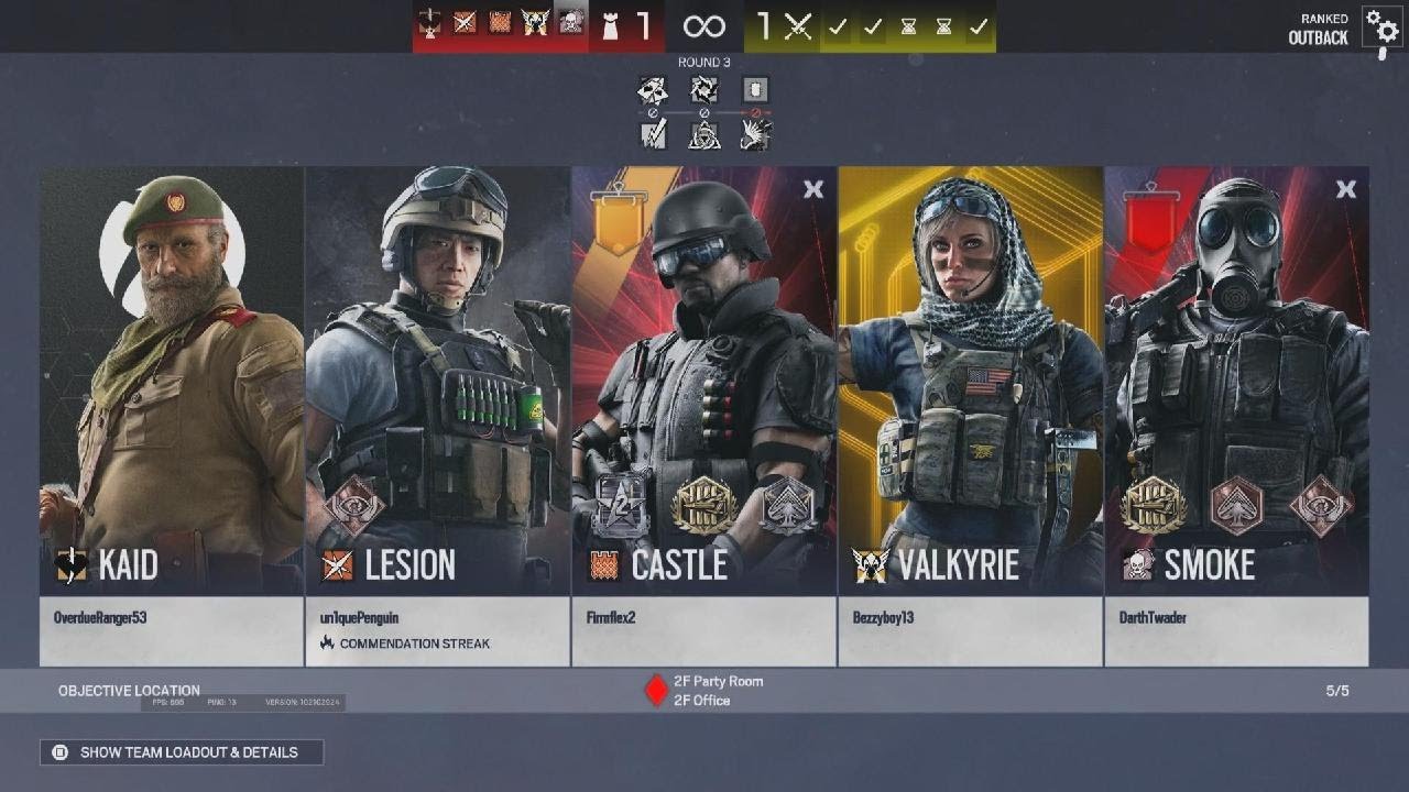 R6 team trash
