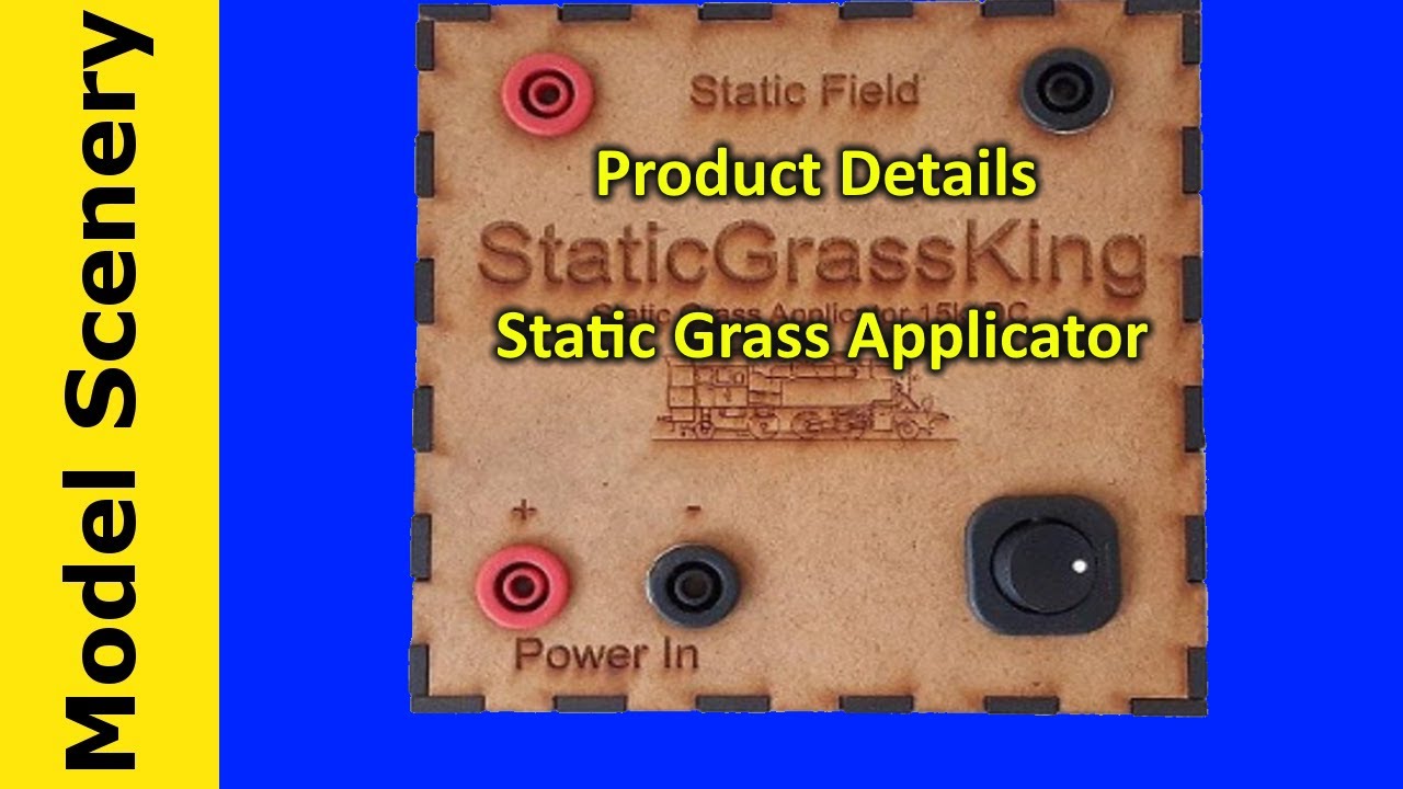 Static Grass Applicator Product Details 15kv DC Output 12v DC input Powerful