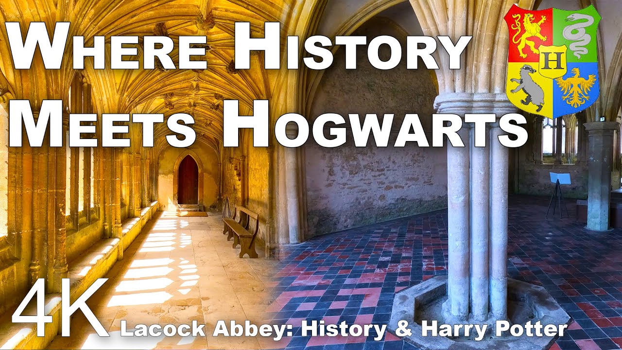 Lacock Abbey Tour 🇬🇧 | Gardens, Cloisters & Harry Potter Magic!