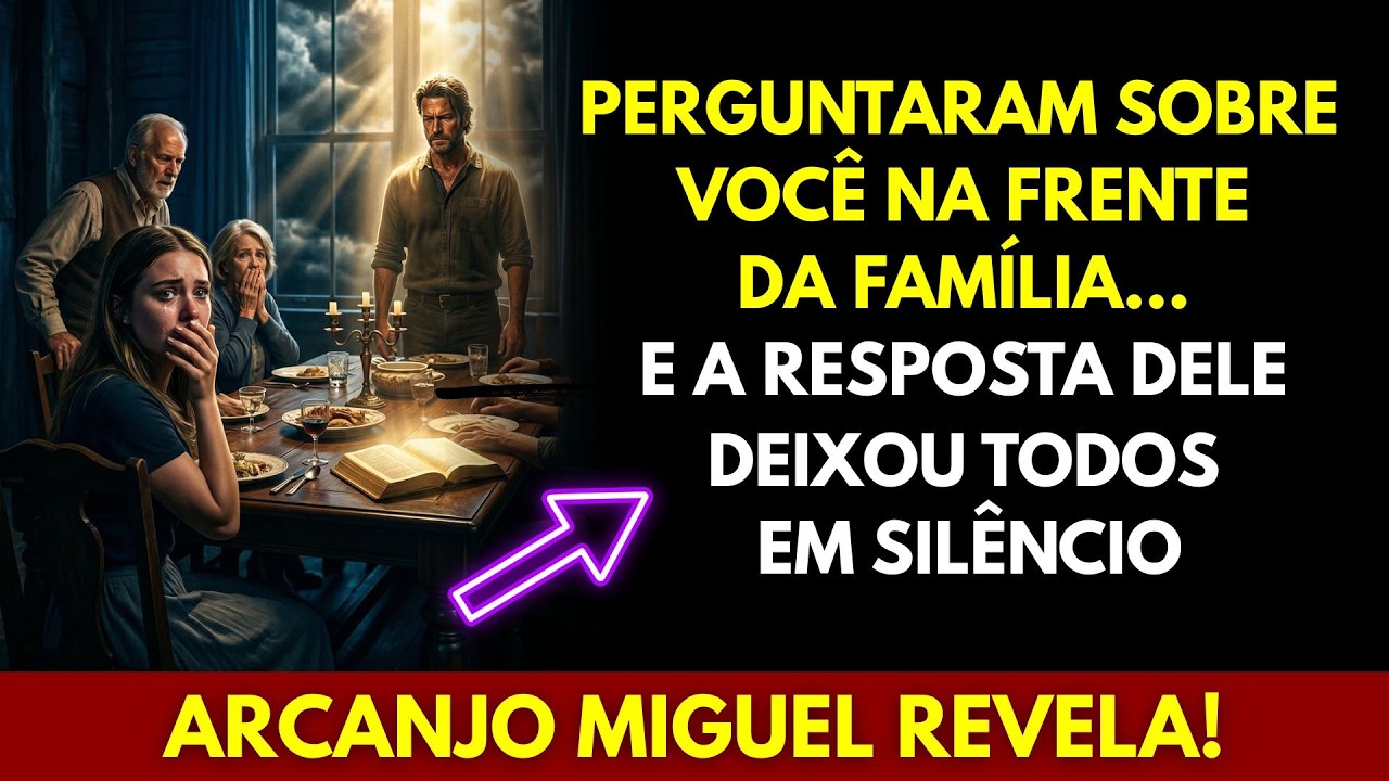 💝PERGUNTARAM SOBRE VOCÊ NA FRENTE DA FAMÍLIA… E A RESPOSTA DELE DEIXOU TODOS EM SILÊNCIO...