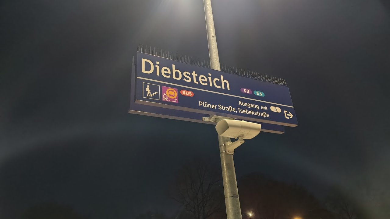 Züge in Hamburg-Diebsteich am 19.01.26 #hamburg #züge #trainspotting #nacht #altona #hashtag 