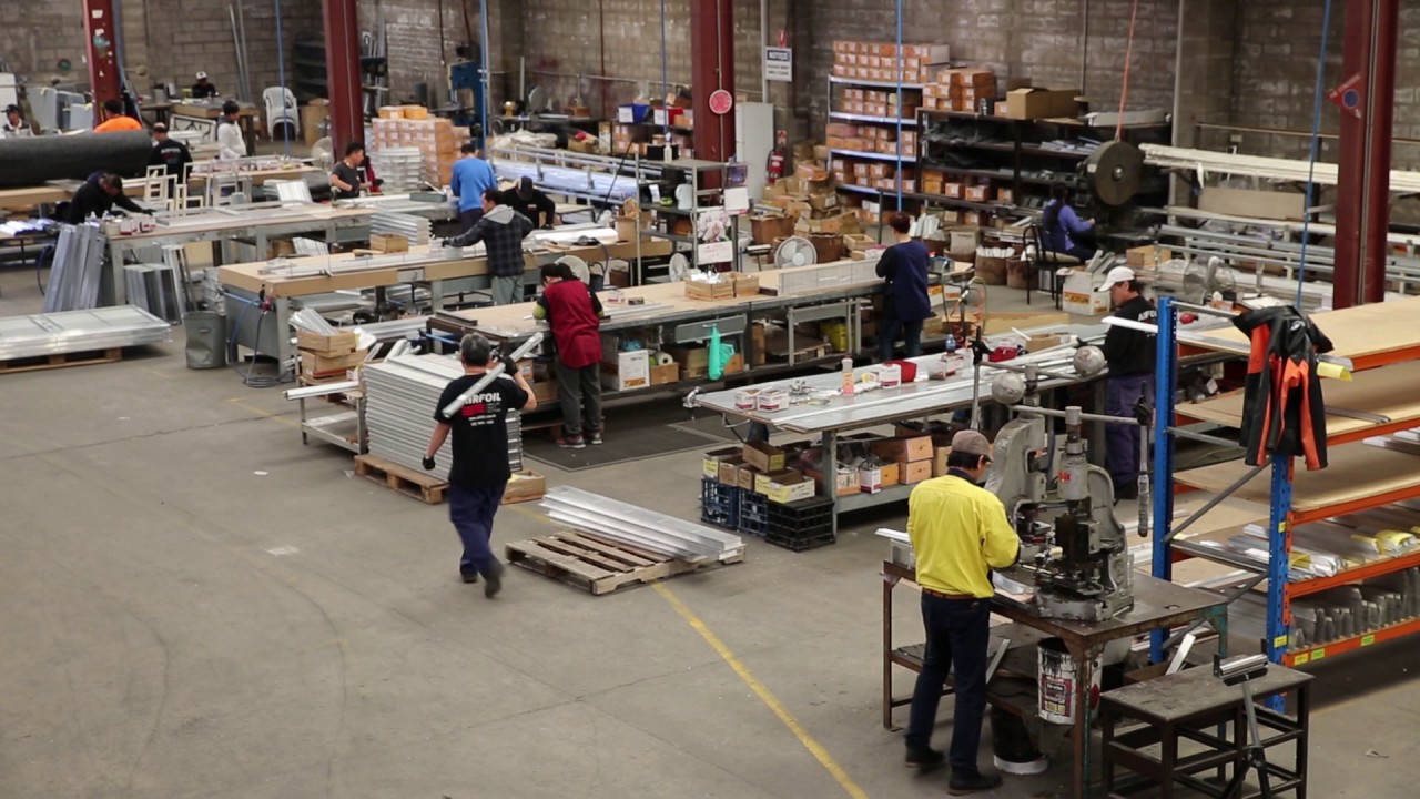 Airfoil Manufacturing. Grille manufacturing for the air diffusion industry