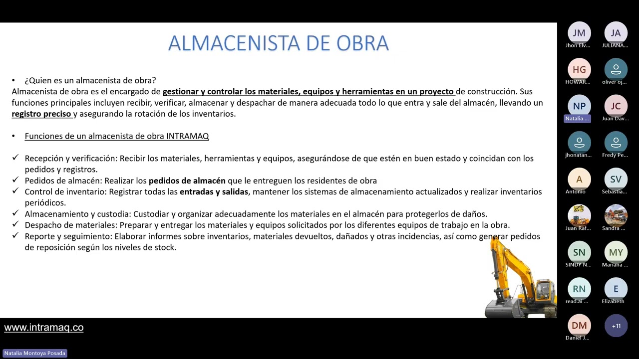 MANEJO DE ALMACEN